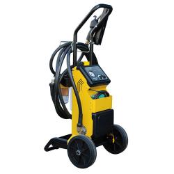 Filtroll for diesel og olie - 230 V - 25 l / min - 6 bar - hjul filterenhed med hældetud