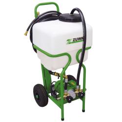 Pompe &agrave; roue Unistar/V 2000-A - Vidange d'huile Mobilcenter 55 l - D&eacute;bit 15 l/min - 230 V - Vitesse de rotation 1 400 tr/min - mont&eacute;e sur ch&acirc;ssis &eacute;quip&eacute; de grands pneus