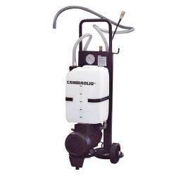 Oil Change enhed - 10L / min - 220V - 12L spildolie opsamlingsbeholder