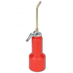 Aceitera de precisión de plástico con tubo de punta de aluminio