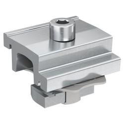 soporte de conexión fischer PXC Plus AL - aluminio - longitud de tornillo 20 mm - PU 10 unidades - precio por unidad de embalaje