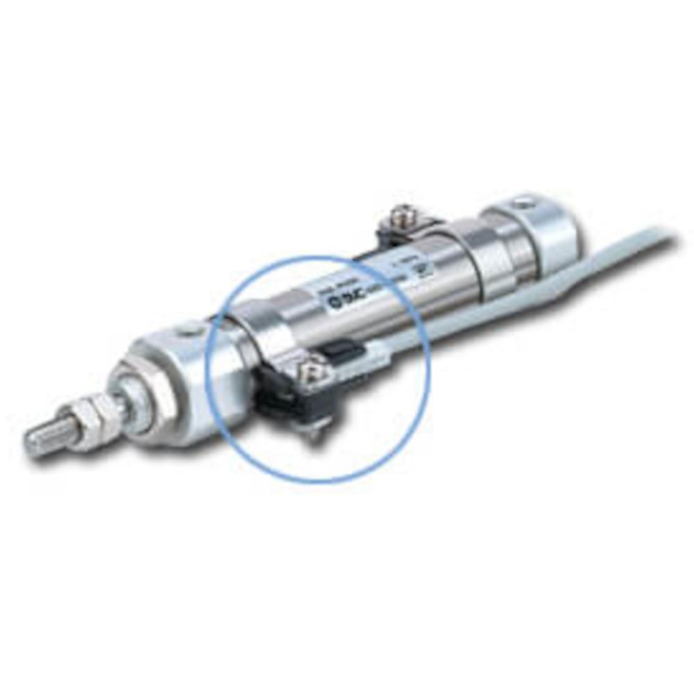 SMC Montage par bande BA2 - pour pistons de &Oslash; 20 &agrave; 40 mm - compatible avec divers v&eacute;rins pneumatiques - Prix &agrave; l'unit&eacute;