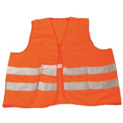 Nedo Høj Synlighedsvest - Polyester - EN ISO 20471 - Klasse 2 - Orange - Pris pr. stk.