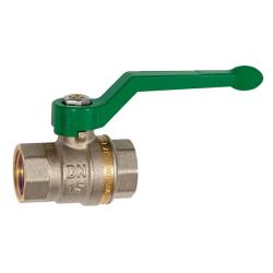 Juomaveden palloventtiili - nikkel&ouml;ity messinki - k&auml;sivivulla - sis&auml;kierre/sis&auml;kierre G 1/4 - G 2 - DN 8 - 50 - PN max. 40 tai 50 bar - hinta per kappale