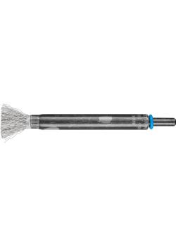 Szczotka szczotkowa PFERD PBUL z trzonkiem - INOX - niezwiązana - wersja długa - ø zew. 10 mm - materiał obcinający - ø 0,20 i 0,30 mm - opakowanie 10 szt. - cena za opakowanie