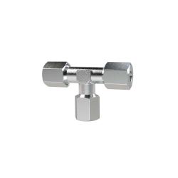 T-schroefverbinding - verzinkt staal - buitendiameter buis 6 mm tot 25 mm - lengte 31 mm tot 54 mm