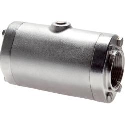 Quetschventil - pneumatisch - Edelstahl - EPDM Manschette - G 1/2" - DN 15 - PN 0 bis 6 bar