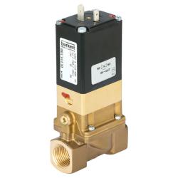 electrovanne 2/2 - Type 5282 - Séparée du fluide - 0,2 à 10 bar - G 3/4" - G 2" - Inox ou laiton
