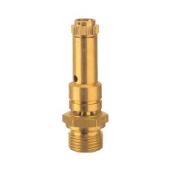 Veiligheidsklep - messing - DN 8 - G 3/8" - responsdruk 0,5 bar - typegoedgekeurd