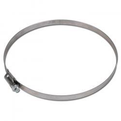 Abrazadera de tornillo sin fin DIN 3017 - Ancho de banda 12 mm - Acero al cromoB