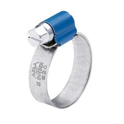 Abrazadera de tornillo sin fin ABA Nova SMS - Rango de sujeción-Ø 8 a 85 mm - Anchura 9 mm - Acero galvanizado
