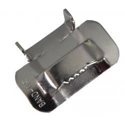 Monel 400 clip - breedte 9,6 mm - VE 100 stuks - prijs per VE