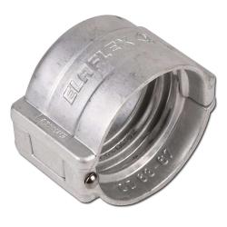 Sikkerhet slangeklemme Spannfix 2-deler med stifter - presset aluminium - DIN 2817