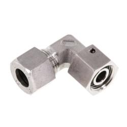 Einstellbare Winkel-Schneidringverschraubung - Edelstahl 1.4571 - PN 315 bar - Rohr-Au&szlig;en-&Oslash; 12 mm