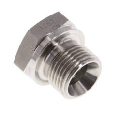 Skruel&aring;g - Rustfrit st&aring;l V4A - Gevind G 3/8" - PN 425 bar