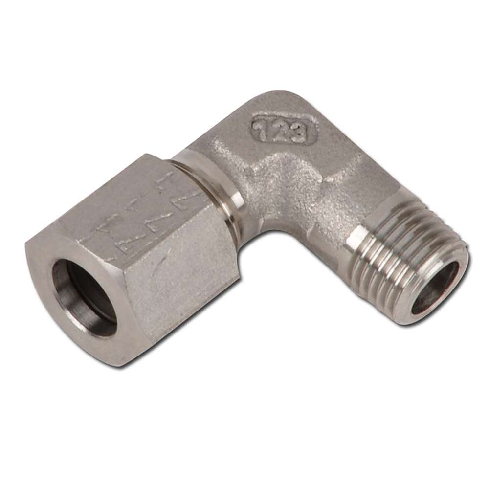 90 ° screw-in - VA - metric - execution LL