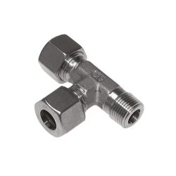 L-insteekschroefverbinding - serie S - roestvrij staal 1.4571 - buis-Ø 6 tot 16 mm - conisch AG R 1/4" tot R 1/2" - PN tot 630