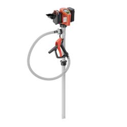 Set pompa per fusti - F 430 in polipropilene - lunghezza tubo di immersione 1200 mm - per acidi e alcali - con motore a batteria FBM 4100 Core - Prezzo al pezzo