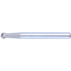 HM-fresestift - Lengde 33 mm - 4 ball formet tenner KUD (DIN 8032) "PFERD" med HICOAT HC-HT belegg - med tenner så store DIN 8033