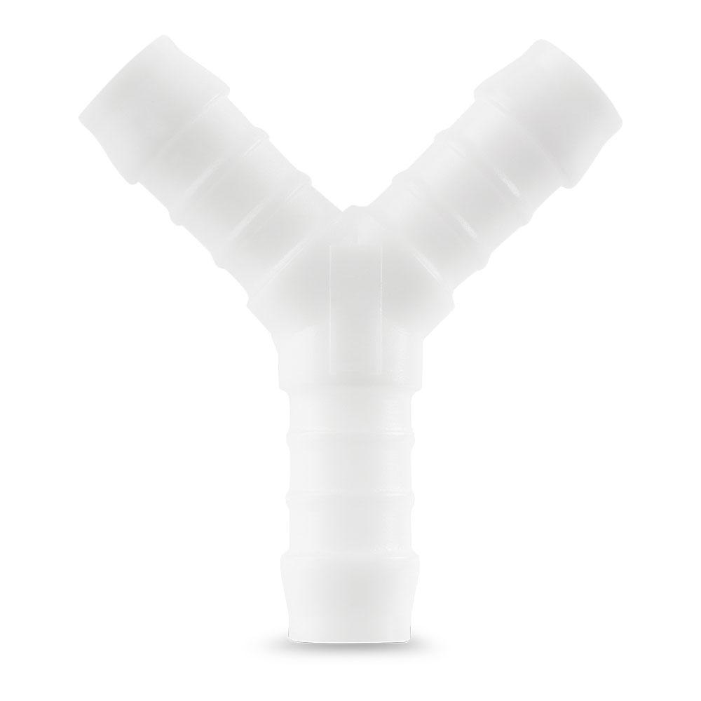 Conector para manguera en Y YS - POM - Conexión 3 a 19 mm - PU 25 a 100 unidades - Precio por unidad