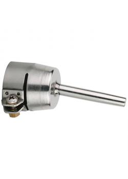 Runt munstycke - för användning med specialmunstycken - material: metall - pris per styck