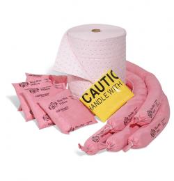 Absorptiemateriaal - Navulpakket voor Spill Caddy  KIT344-999 - voor chemicaliën - Absorptievermogen 47,4 l
