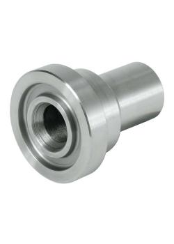 Lasflensadapter - staal - DN 16/19 - maat 12 - 6000 psi - lasdiameter 28 mm - PN 420