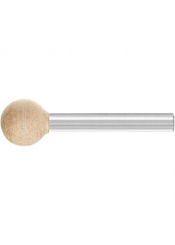 Slijpstift - PFERD Poliflex® - Schacht-Ø 6 mm - Kogelvorm - voor staal en titanium - VE 10 stuks - Prijs per VE