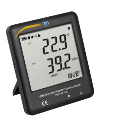 Technique de mesure de l'humidit&eacute; - Appareil de mesure de l'humidit&eacute; (rel.) PCE-HT 112 - pour la temp&eacute;rature et l'humidit&eacute; - M&eacute;moire pouvant stocker 25 920 valeurs mesur&eacute;es - Seuils d'alarme r&eacute;glables