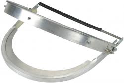 Aluminium helmbevestiging - voor bijna alle helmen