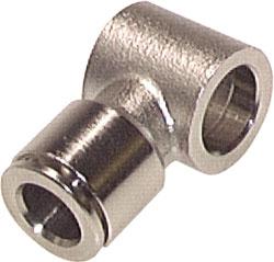 Zwenkring met steekverbinding - Viton messing vernikkeld
