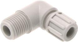 Haakse inschroefkoppeling G 1/8" tot G 3/8"