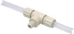 T-Union For Fabric Hoses TX - PVDF - Up to 10 Bar