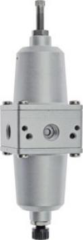 Præcisionsfinfilterregulator - 0,1-5 bar - G 1/4" - trykstøbt zink - 800 l/min (b