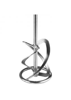 Mortar stirrer- for mortar and plaster - diameter 120 to 160 mm - Length 600-740 mm