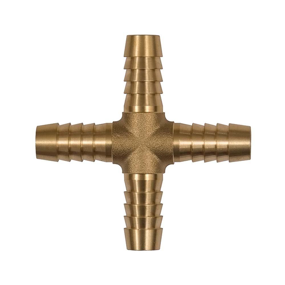 Racor en cruz - latón - para manguera LW 8 o 13 mm - presión de trabajo máx. 10 bar - precio por unidad