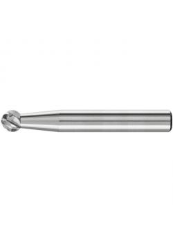 Frässtift - PFERD - Hartmetall - Schaft-Ø 6 mm - für Stahl - Kugelform