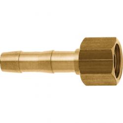 GEKA® plus - 2/3 gassvejsning skrueforbindelse - messing - IG G1/4 eller G3/8 - venstregevind - pakke med 1 - pris pr.