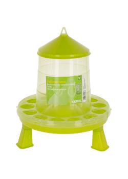 Comedero automático - con patas - para aves de corral - 2,4 a 14,4 litros - plástico - apto para alimentos - precio por unidad