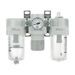 Unidad de mantenimiento combinada: filtro de aire + regulador + lubricador AC10-A - Conexión M5 - Diferentes versiones - Precio por unidad