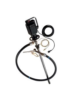 Vatpomp voor oplosmiddelen - dompeldiepte 100 cm - debiet 95 l/min. - slangaansluiting 3/4 "