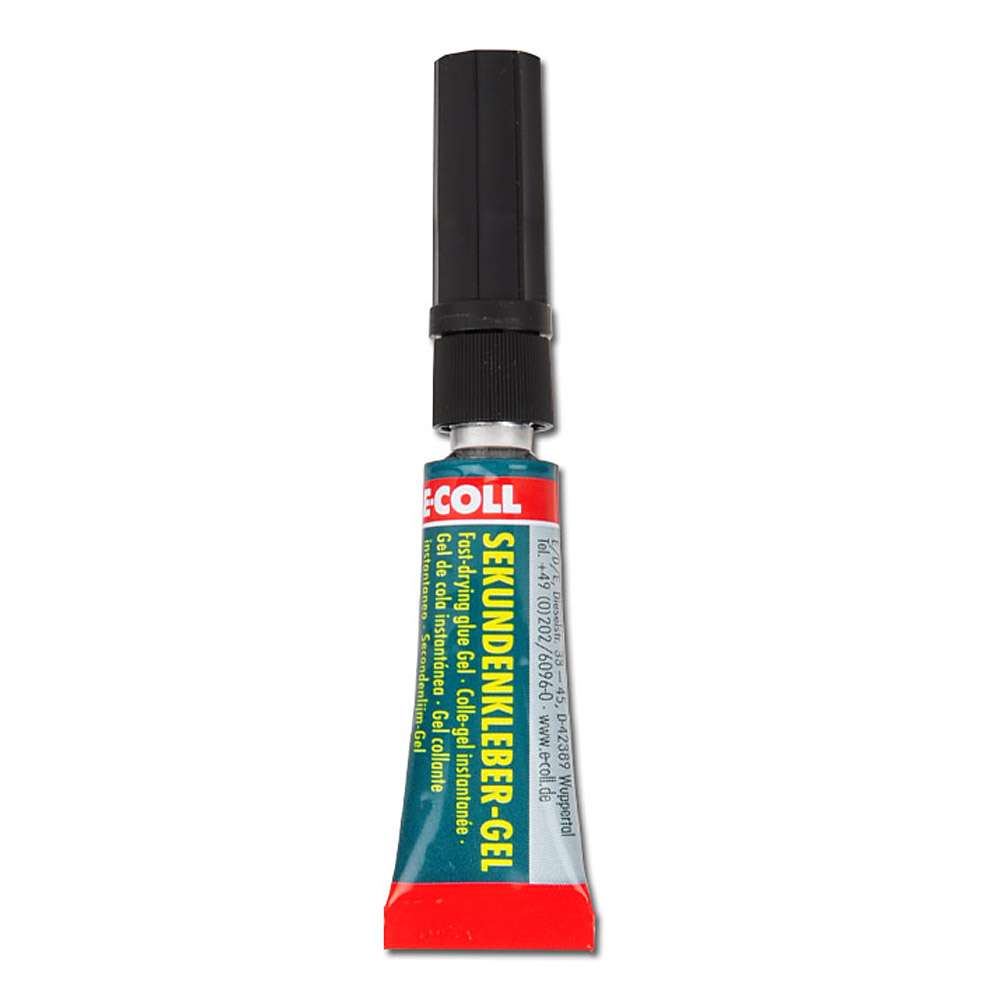 E-COLL gel superglue - 3 y 20 g - PU 10 unidades - Precio por unidad de embalaje
