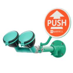 Silm&auml;nhuuhteluasema kahdella 45&deg; suihkup&auml;&auml;ll&auml; - ClassicLine - sein&auml;asennukseen - 3/4 tuuman naaraskierrevesiliit&auml;nt&auml;