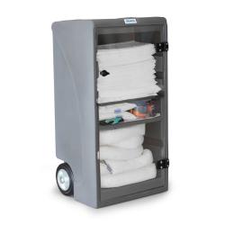 DENSORB mobiele noodset - met absorptiematten - in caddy small - uitvoering olie