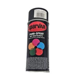 Sparvar pintura en aerosol - RAL 9021 - negro alquitrán mate mate - lata 400 ml