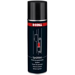 E-COLL Smar do łańcucha - Smar w sprayu - Bez silikonu - biały - 300 ml - Cena za sztukę