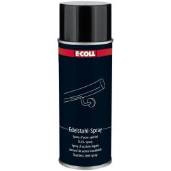 E-COLL Lakier w sprayu - Spray do stali nierdzewnej - Bez silikonu - antracyt - 400 ml - Cena za sztukę