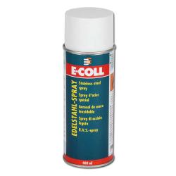 E-COLL lakspray - roestvrij staalspray - siliconenvrij -  antraciet - 400 ml - VE 12 stuks - prijs per VE