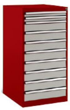 Skuffeskab - 10 skuffer - 1000x500x580 mm (HxBxD)