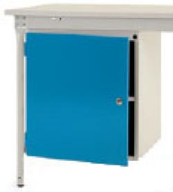 onderstel "BASIS" - grijs/blauw - B500xD580xH560 mm